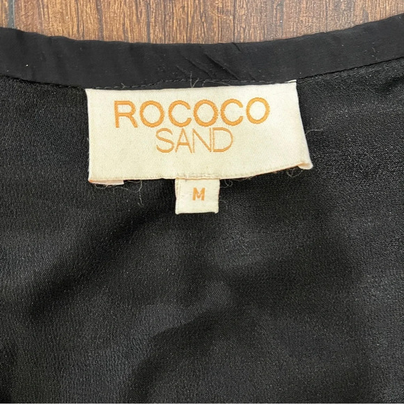 Rococo Sand Revolve Astral mini dress, black sequined stars size medium - Picture 7 of 13